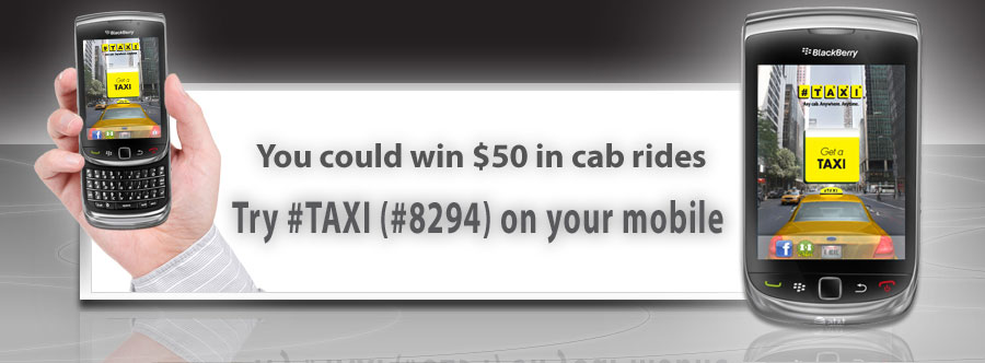 Blackberry #TAXI Contest