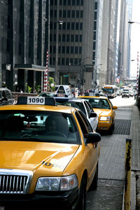 taxi cabs